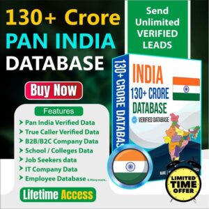 132+ Crore All Indian Data Base